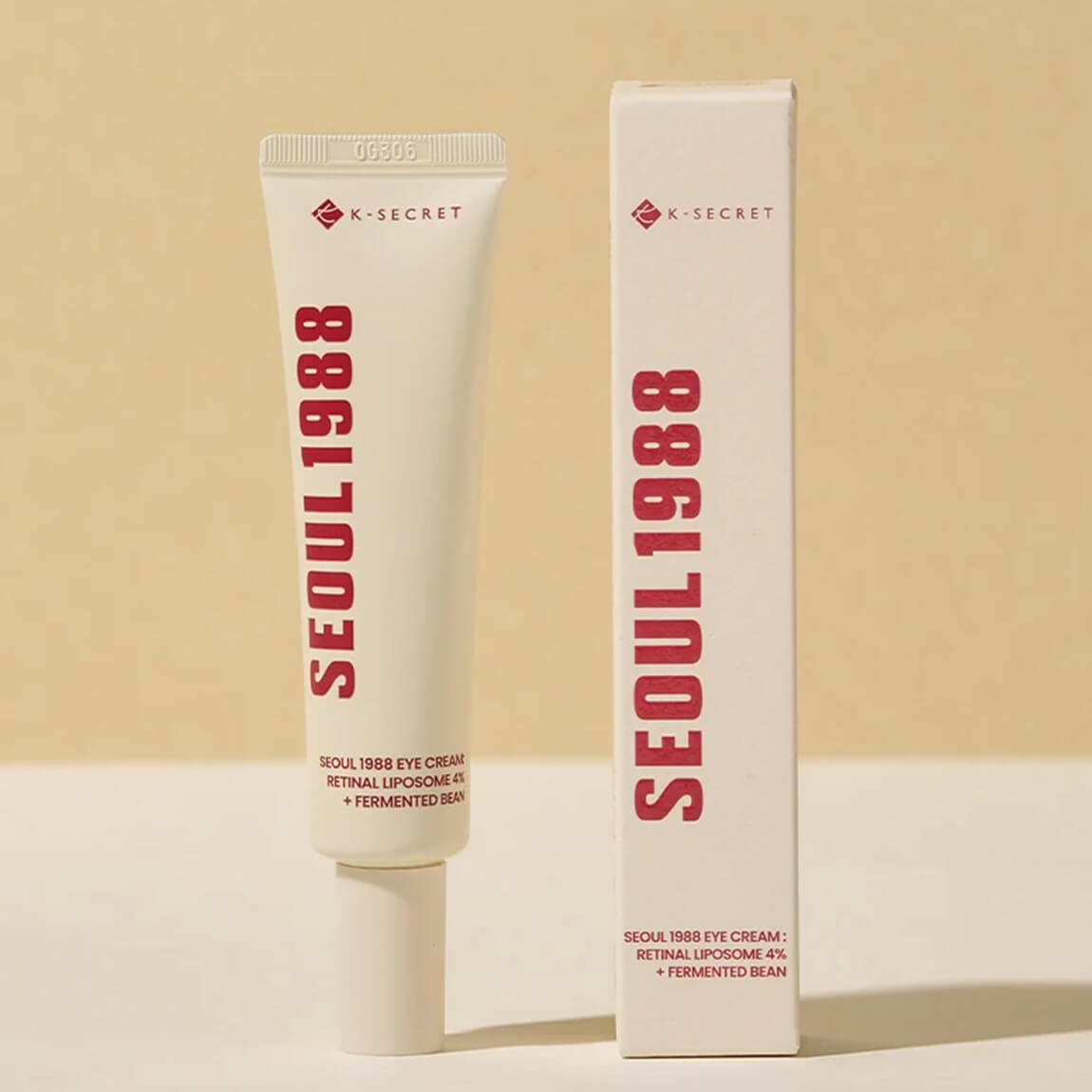 K-SECRET SEOUL 1988 Eye Cream : Retinal Liposome 4% + Fermented Bean 30ml