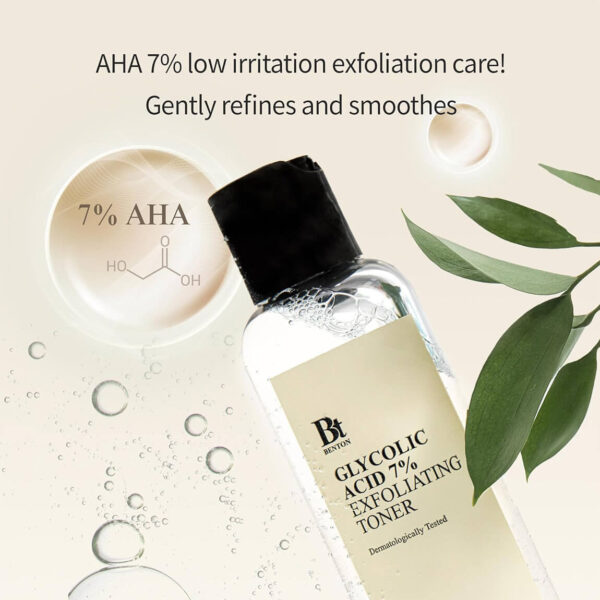 Benton Glycolic Acid 7% Exfoliating Toner 150ml