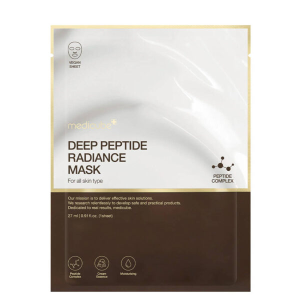 Medicube Deep Peptide Radiance Sheet Mask 27g