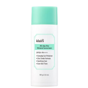 Dear Klairs All-day Airy Mineral Sunscreen SPF50+ PA++++ 60g