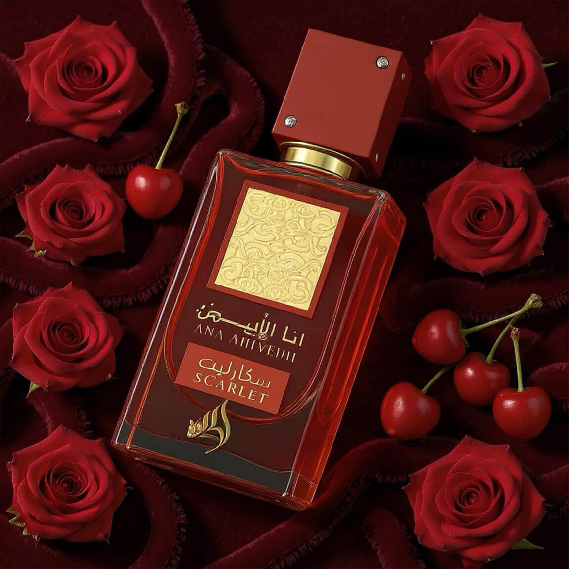 Lattafa Ana Abiyedh Scarlet Eau de Parfum 60ml