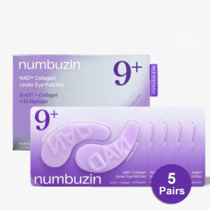 Numbuzin No.9 NAD+ Collagen Under Eye Patches - 5 Pairs