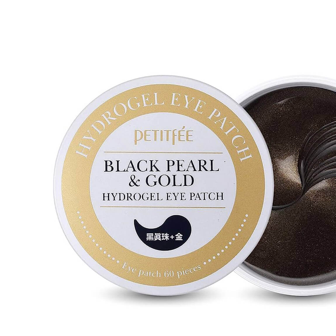 Petitfee Black Pearl & Gold Hydrogel Eye Patch 60ea