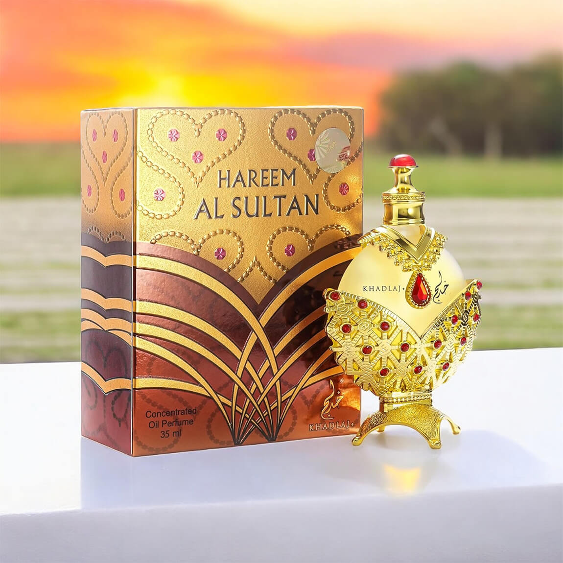 Khadlaj Hareem Al Sultan Gold Concentrated Oil Perfume 35ml Khadlaj Hareem Al Sultan Gold Concentrated Oil Perfume 35ml